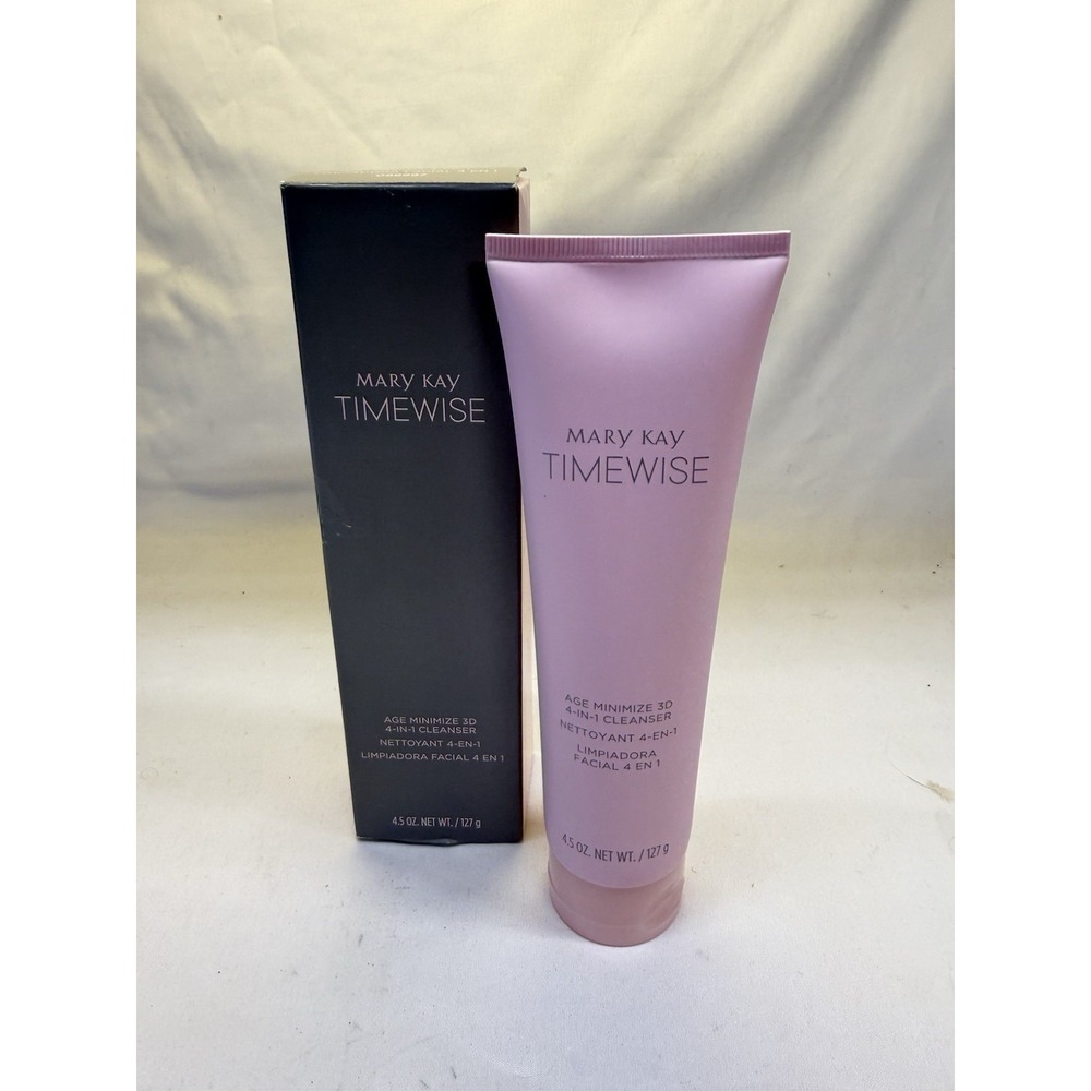 Mary Kay TimeWise Age Minimize 3D 4-in-1 Cleanser Normal/Dry Skin + Free Sample